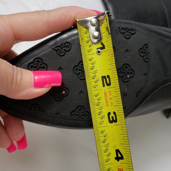 Isola Black Leather Boots - Picture 8 of 8